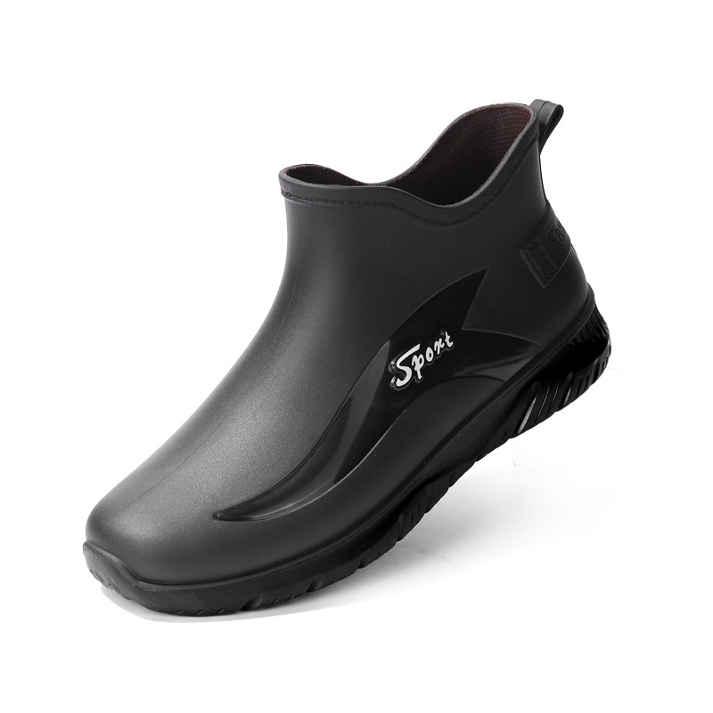 Piiriülesed kõik-ühes sametist vihmasaapad, lühikese toruga meeste vihmakindlad saapad, veekindlad pealisriided, soojad libisemiskindlad kummist kingad, köögijalatsid