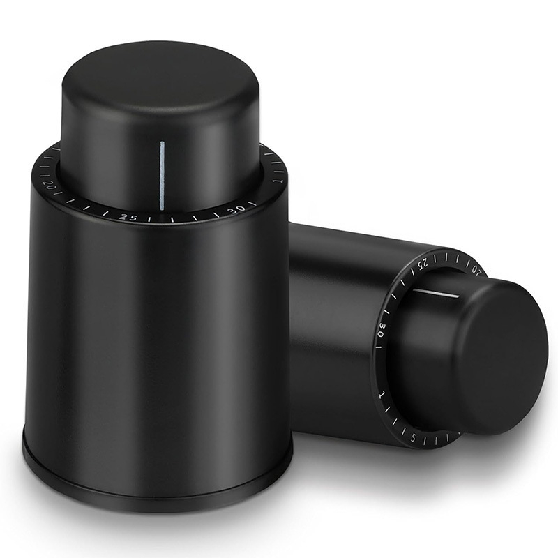 Tarpvalstybinis karšto pardavimo preso tipo raudonojo vyno kamštis šampano kamštis vakuuminis vyno kamštis su skalės šviežio laikymo kamščiu raudonojo vyno butelių sandariklis vyno kamštis