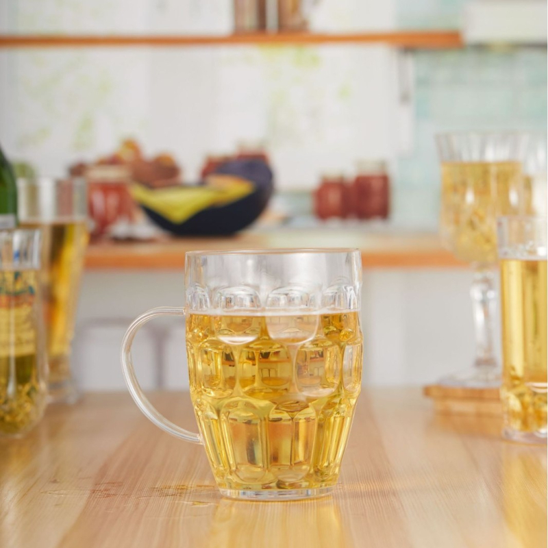 Grynasis raudonas kūrybinis alaus statinės rankinis slėgio gesintuvas vyno patranka alaus aparatas gėrimų statinė vyno dozatorius mini vandens dozatorius