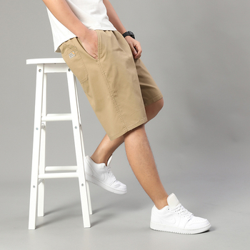 Διασυνοριακή χονδρική πώληση εργοστασίων απευθείας από το εργοστάσιο, νέα πολυπλατφορμικά ανδρικά παντελόνια βαμβακερά χαλαρά για αναψυχή στην παραλία