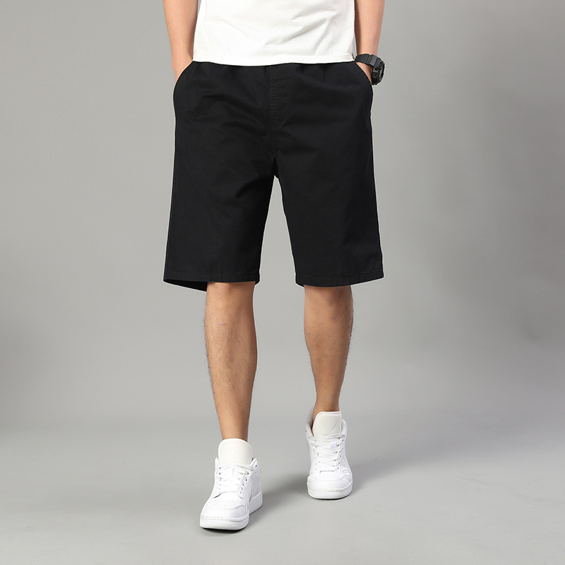 Διασυνοριακή χονδρική πώληση εργοστασίων απευθείας από το εργοστάσιο, νέα πολυπλατφορμικά ανδρικά παντελόνια βαμβακερά χαλαρά για αναψυχή στην παραλία