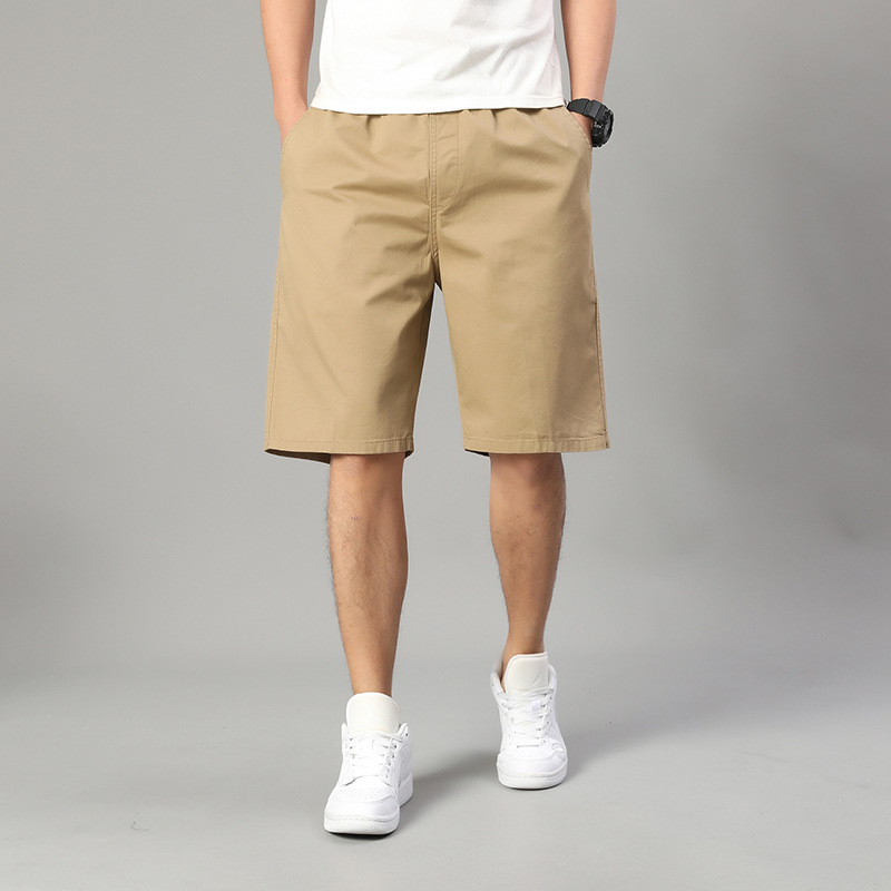 Διασυνοριακή χονδρική πώληση εργοστασίων απευθείας από το εργοστάσιο, νέα πολυπλατφορμικά ανδρικά παντελόνια βαμβακερά χαλαρά για αναψυχή στην παραλία