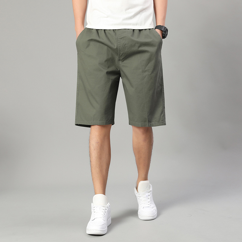 Διασυνοριακή χονδρική πώληση εργοστασίων απευθείας από το εργοστάσιο, νέα πολυπλατφορμικά ανδρικά παντελόνια βαμβακερά χαλαρά για αναψυχή στην παραλία