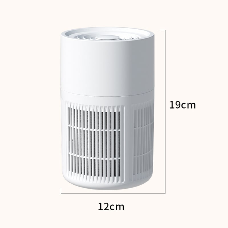 Purificator de aer reîncărcabil USB Amazon transfrontalier pentru uz casnic, pe lângă purificatorul de formaldehidă, purificator de birou pentru dormitor