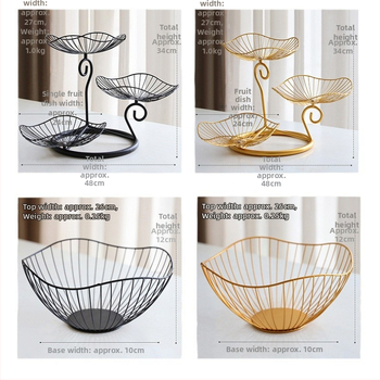 „Nordic Ins“ stiliaus namų vaisių krepšelis, svetainė, kavos staliukas, vaisių padėklas, namų apyvokos reikmenys, modernus, paprastas, kūrybingas užkandžių laikymo krepšelis