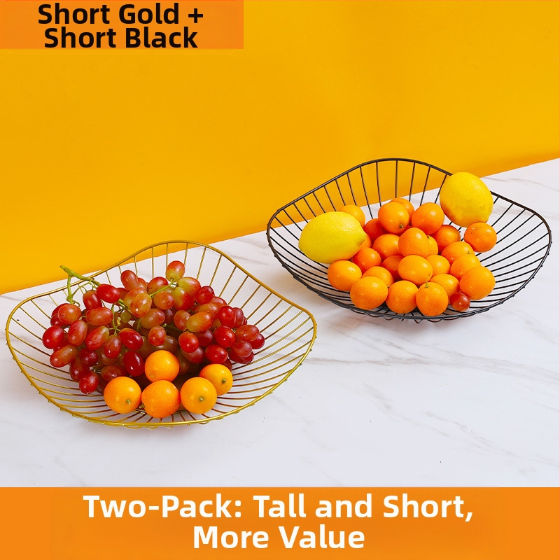 „Nordic Ins“ stiliaus namų vaisių krepšelis, svetainė, kavos staliukas, vaisių padėklas, namų apyvokos reikmenys, modernus, paprastas, kūrybingas užkandžių laikymo krepšelis