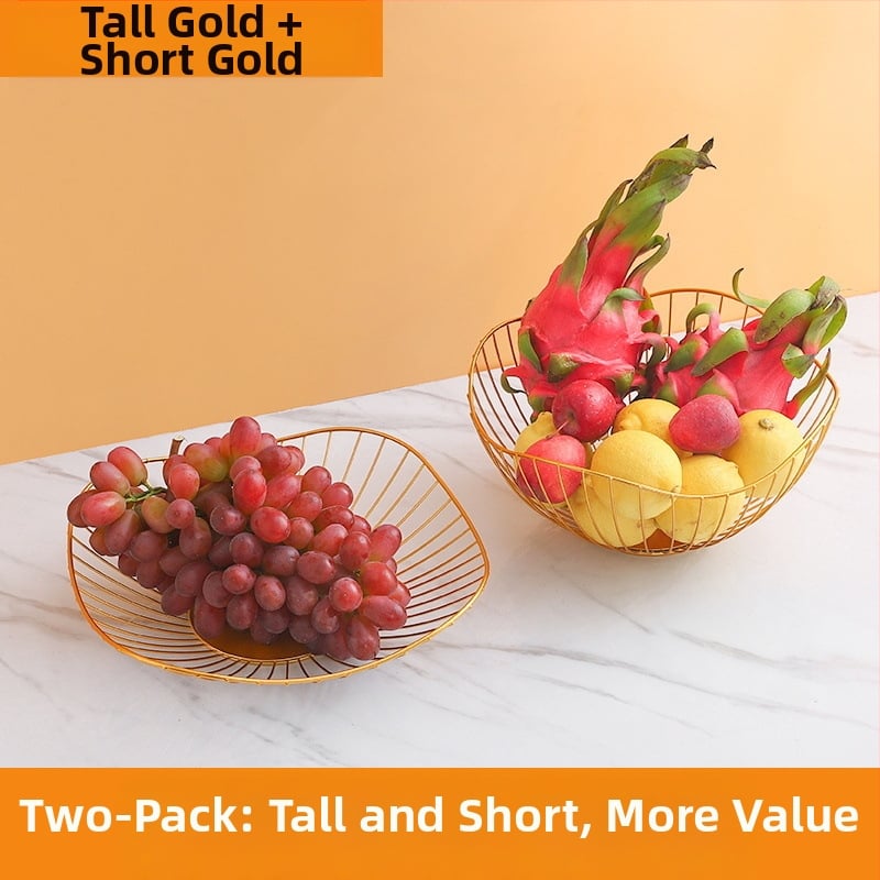 „Nordic Ins“ stiliaus namų vaisių krepšelis, svetainė, kavos staliukas, vaisių padėklas, namų apyvokos reikmenys, modernus, paprastas, kūrybingas užkandžių laikymo krepšelis