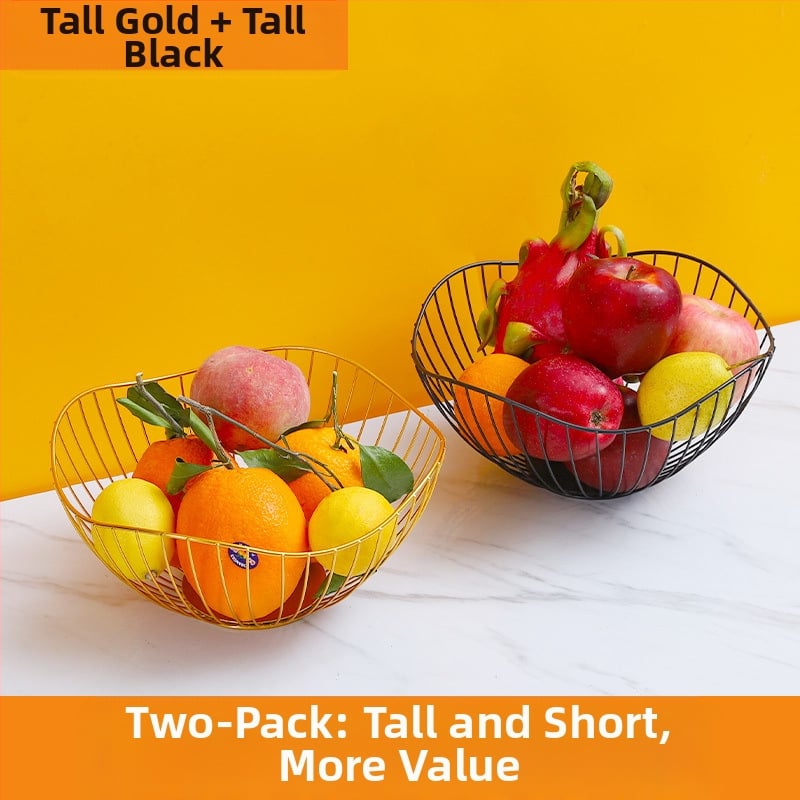 „Nordic Ins“ stiliaus namų vaisių krepšelis, svetainė, kavos staliukas, vaisių padėklas, namų apyvokos reikmenys, modernus, paprastas, kūrybingas užkandžių laikymo krepšelis