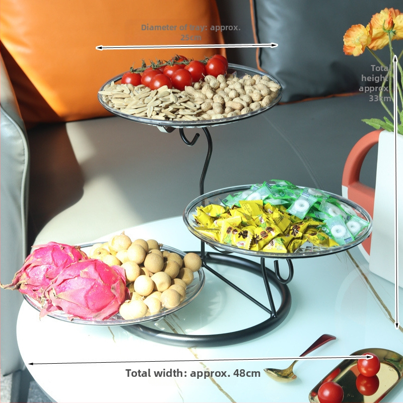 „Nordic Ins“ stiliaus namų vaisių krepšelis, svetainė, kavos staliukas, vaisių padėklas, namų apyvokos reikmenys, modernus, paprastas, kūrybingas užkandžių laikymo krepšelis