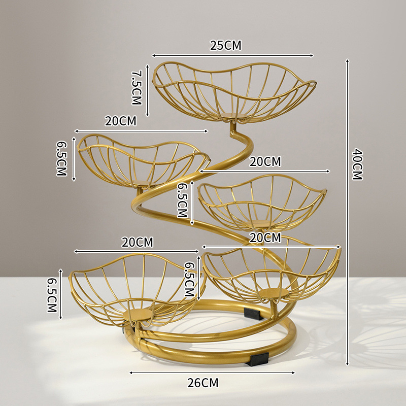 „Nordic Ins“ stiliaus namų vaisių krepšelis, svetainė, kavos staliukas, vaisių padėklas, namų apyvokos reikmenys, modernus, paprastas, kūrybingas užkandžių laikymo krepšelis