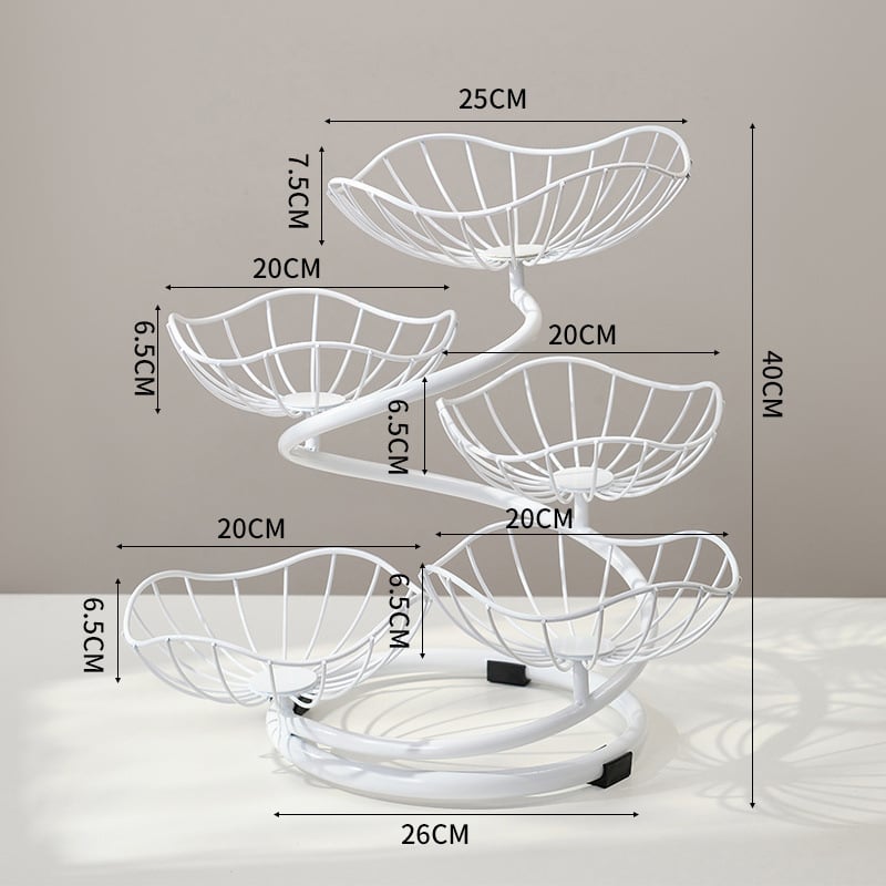 „Nordic Ins“ stiliaus namų vaisių krepšelis, svetainė, kavos staliukas, vaisių padėklas, namų apyvokos reikmenys, modernus, paprastas, kūrybingas užkandžių laikymo krepšelis