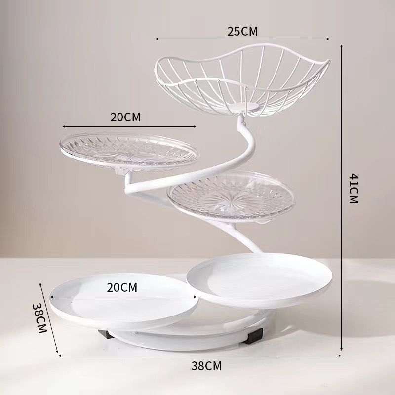 „Nordic Ins“ stiliaus namų vaisių krepšelis, svetainė, kavos staliukas, vaisių padėklas, namų apyvokos reikmenys, modernus, paprastas, kūrybingas užkandžių laikymo krepšelis