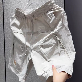 Yicheng Fashion 2025 Мъжки летни ежедневни универсални дишащи модни къси панталони 2620