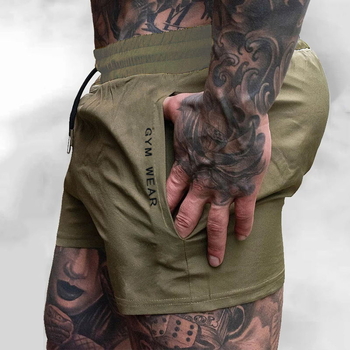 Pantaloni sport trei sferturi pantaloni elastici subțiri pentru bărbați pantaloni scurți de maraton pentru alergare respirabili pantaloni de antrenament pentru sală de gimnastică