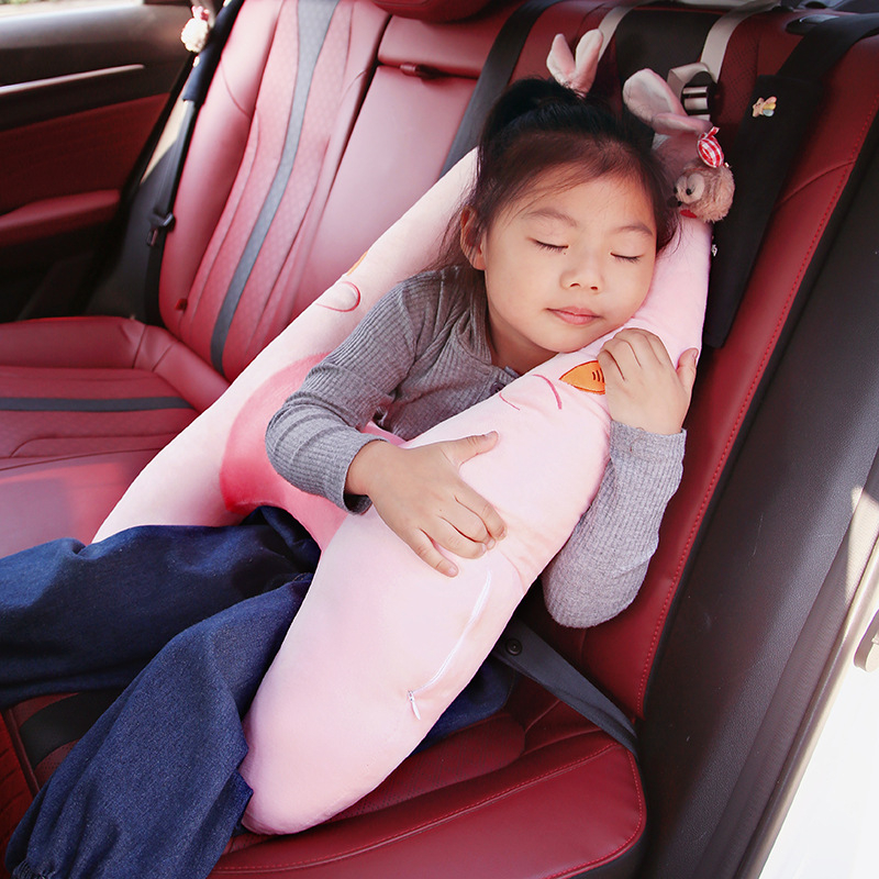 Laste autopadi, kraevastane kaela väljapoole suunatud padi, beebi autopadi, kaaspiloodi auto magamisaseme auto