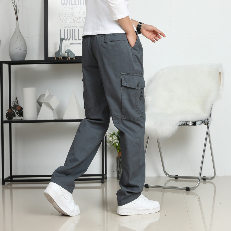 Pantaloni sport bărbați, pantaloni scurți de bumbac pur, stil casual, stil de primăvară și toamnă, stil de salopetă, stil de bărbați ...