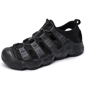 36–46 Vyriški ir moteriški vasariniai „Baotou“ sandalai, plius dydžio, lauko, neslystantys, laisvalaikio batai, skirti prekybai, laisvalaikio batai.