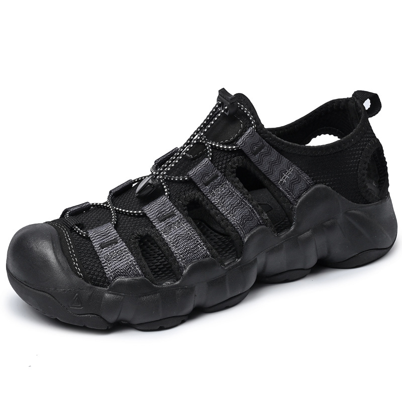 36–46 Vyriški ir moteriški vasariniai „Baotou“ sandalai, plius dydžio, lauko, neslystantys, laisvalaikio batai, skirti prekybai, laisvalaikio batai.