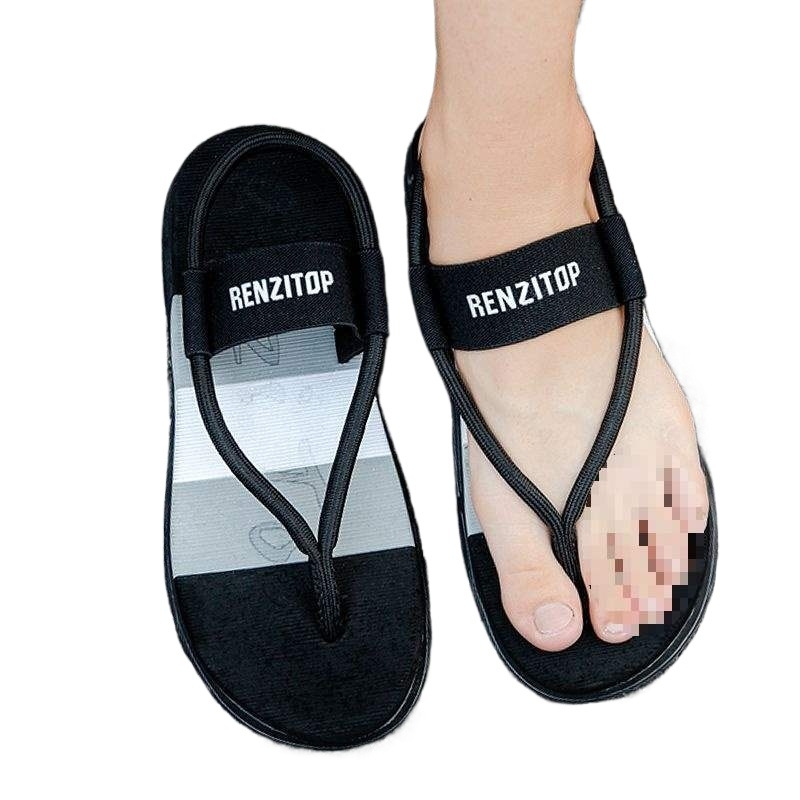 Muške sandale, ljetne, vanjske, dvostruke namjene, ležerne, neklizajuće, za vožnju, na plažu, personalizirane japanke, vanjske cipele, otporne na habanje