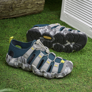 Poros stiliaus Baotou paplūdimio batai, tuščiaviduriai, kvėpuojantys klumpės, minkštapadiai moteriški batai, neslystantys upių batai, vyriškos basutės