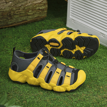 Poros stiliaus Baotou paplūdimio batai, tuščiaviduriai, kvėpuojantys klumpės, minkštapadiai moteriški batai, neslystantys upių batai, vyriškos basutės