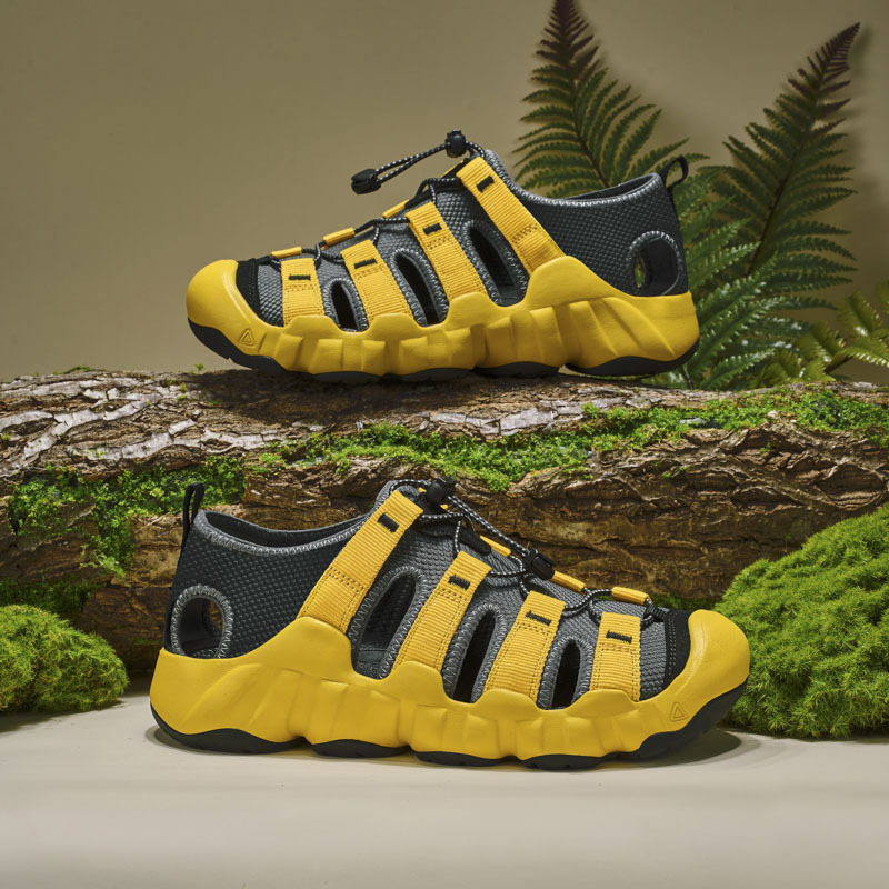 Poros stiliaus Baotou paplūdimio batai, tuščiaviduriai, kvėpuojantys klumpės, minkštapadiai moteriški batai, neslystantys upių batai, vyriškos basutės