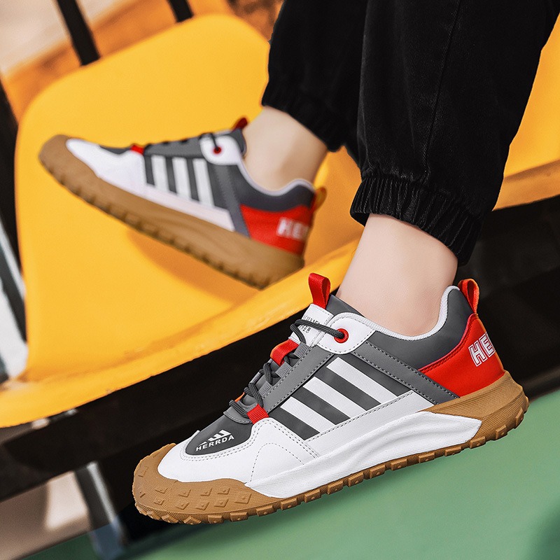 2024 m. madingi „Explosions“ vyriški laisvalaikio sportiniai bėgimo bateliai „Forrest Gump“, neslystantys, atsparūs dilimui, minkšti padai, patogūs pėdoms.