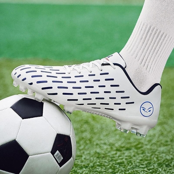 Noliktavā Pārrobežu plus izmēra praktiski treniņu futbola apavi bērniem un jauniešiem āra mākslīgie futbola apavi sporta apavi