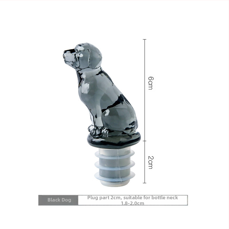 Originalus eksportuotas į Japoniją frankų katės gyvūnas kūrybingas vyno butelio kamštis namas mielas putojantis vynas uždarytas vyno katė