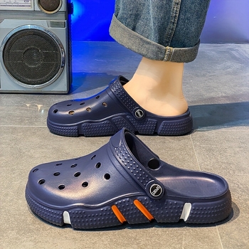 2025 Διασυνοριακά Νέα Ευρωπαϊκά και Αμερικανικά Αντιολισθητικά Μεγάλο Μέγεθος Μονόχρωμα Κούφια Ανδρικά Ρούχα Διασυνοριακά Dropshipping