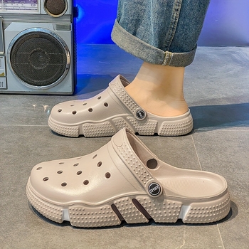 2025 Διασυνοριακά Νέα Ευρωπαϊκά και Αμερικανικά Αντιολισθητικά Μεγάλο Μέγεθος Μονόχρωμα Κούφια Ανδρικά Ρούχα Διασυνοριακά Dropshipping