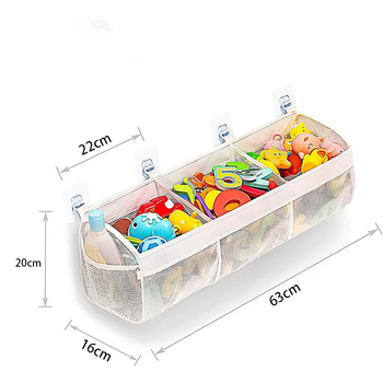 Duoge Classified laste vannitoa mänguasjade hoiukott beebi vannitoa seinale riputatav kott hingav lekkiv võrkkott temu