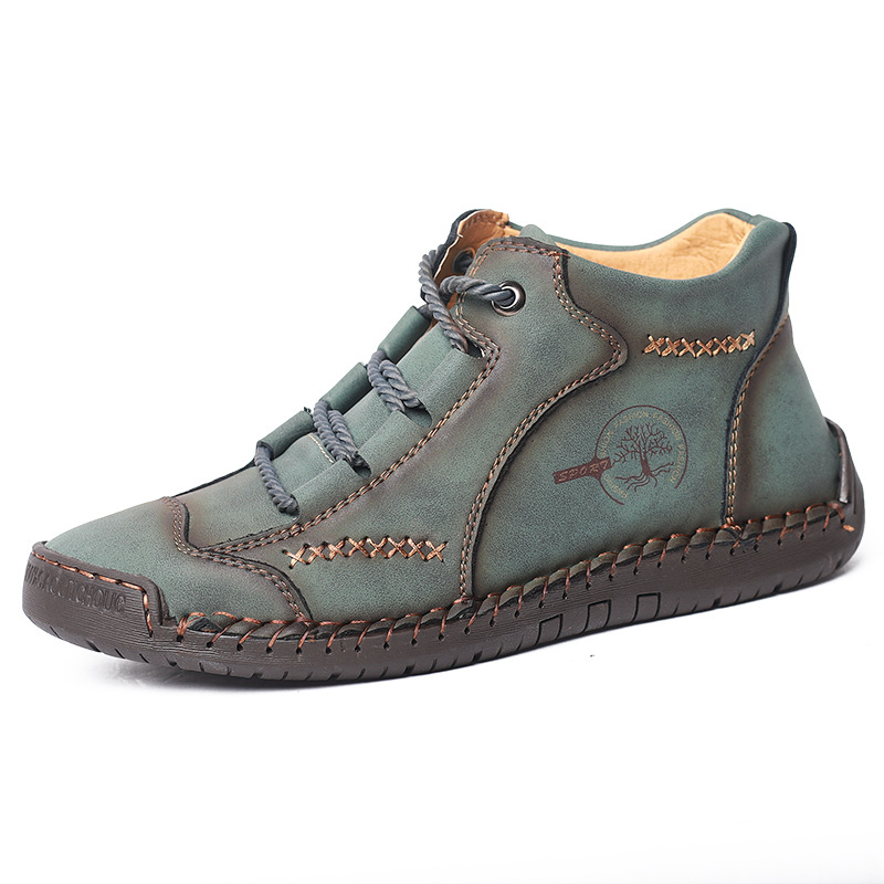 Pantofi sport pentru bărbați, de iarnă, în aer liber, cu bumbac, căptușiți cu fleece, cizme de zăpadă, căptușiți cu bumbac, căptușiți cu fleece, cizme căptușite cu bumbac, transfrontaliere, cizme căptușite cu un singur bumbac