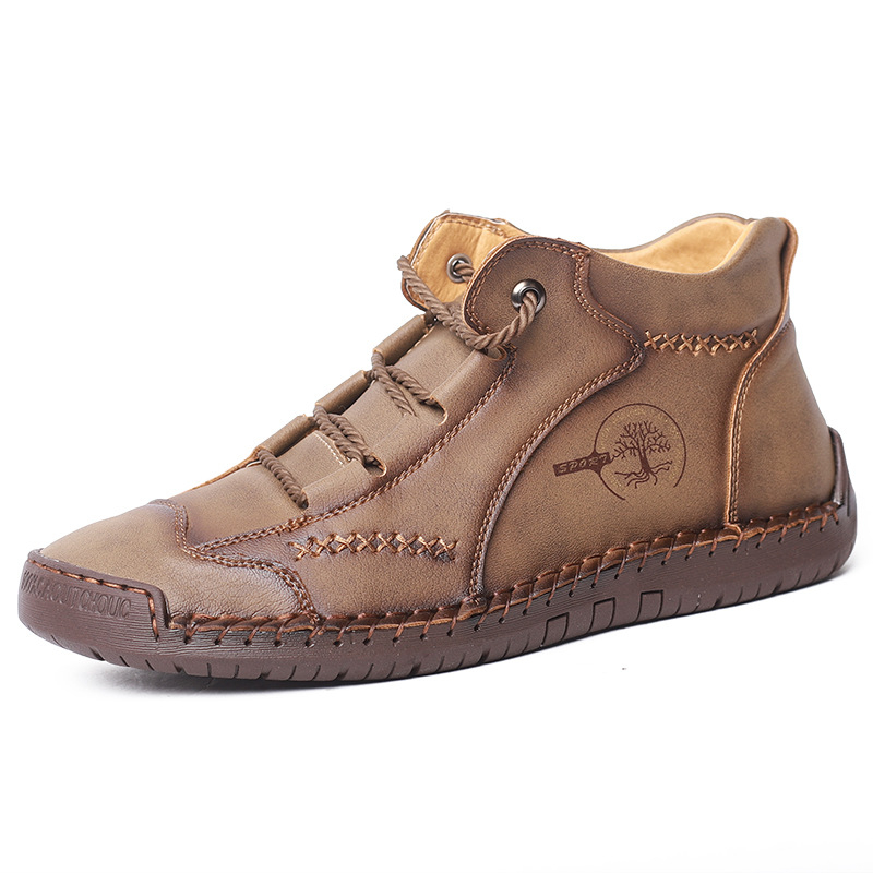 Pantofi sport pentru bărbați, de iarnă, în aer liber, cu bumbac, căptușiți cu fleece, cizme de zăpadă, căptușiți cu bumbac, căptușiți cu fleece, cizme căptușite cu bumbac, transfrontaliere, cizme căptușite cu un singur bumbac