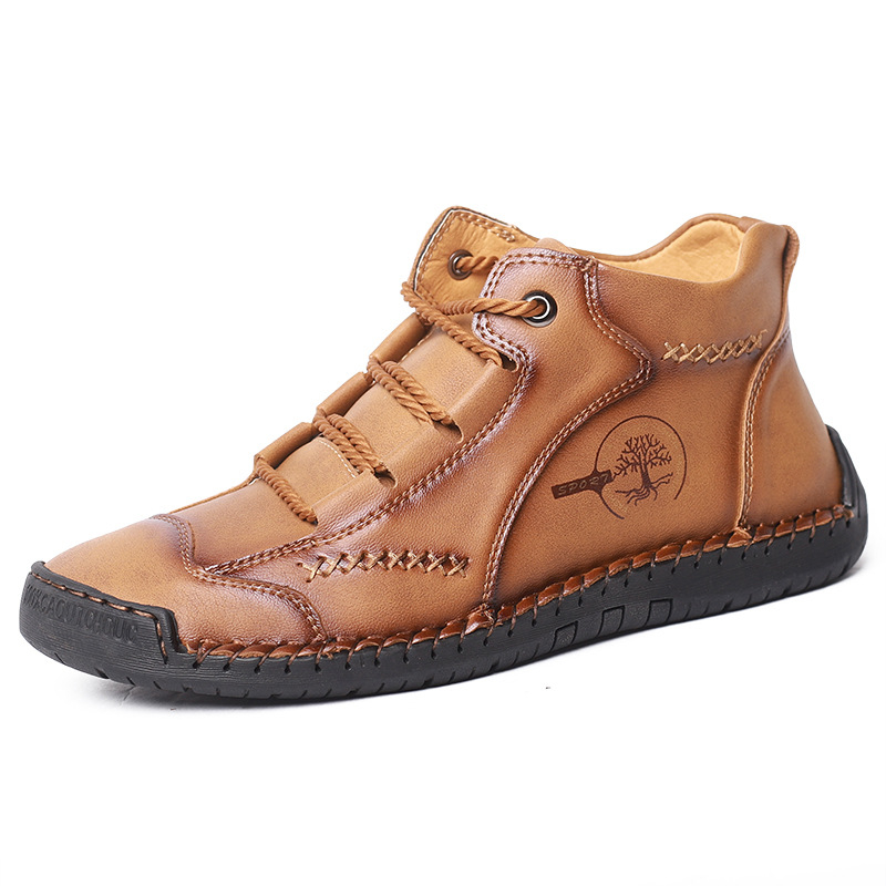 Pantofi sport pentru bărbați, de iarnă, în aer liber, cu bumbac, căptușiți cu fleece, cizme de zăpadă, căptușiți cu bumbac, căptușiți cu fleece, cizme căptușite cu bumbac, transfrontaliere, cizme căptușite cu un singur bumbac