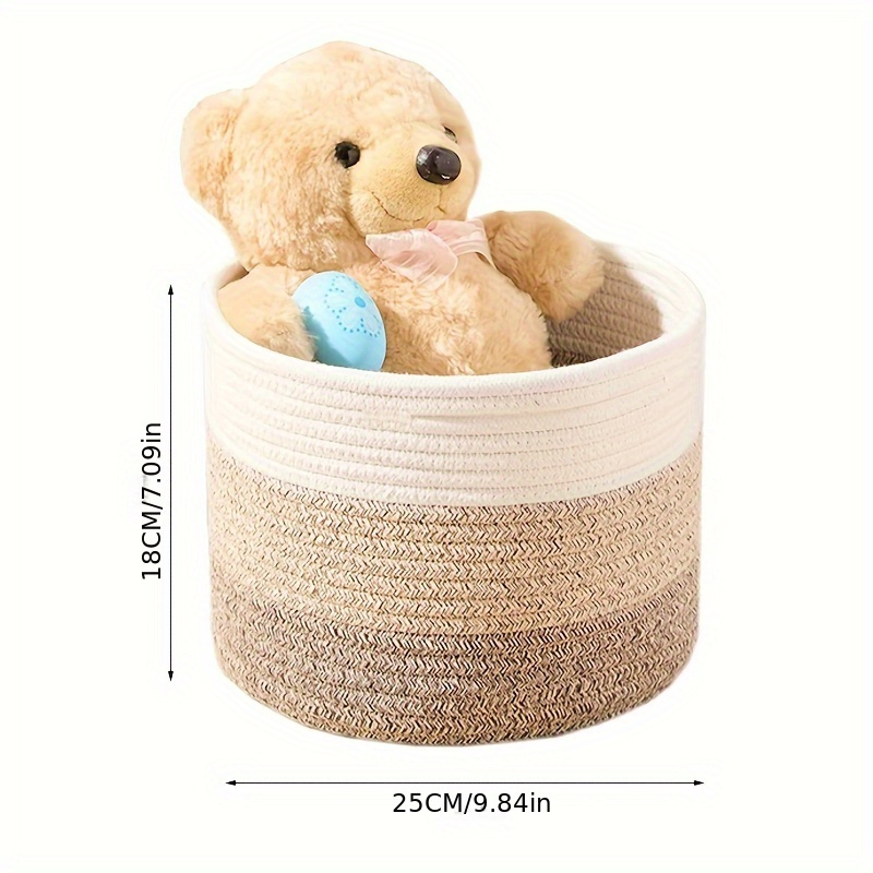 Euroopa stiilis puuvillast köiest määrdunud riiete korv kaanega, eriti suur majapidamises kasutatav määrdunud riiete korv, beebimänguasjade hoiukorv, kootud hoiukorv