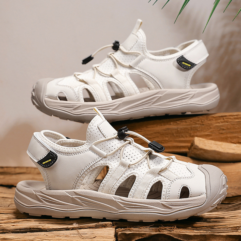 Prekogranične sandale za veće veličine Muške ljetne nove muške šuplje prozračne sandale za vanjsku upotrebu, ležerne cipele za plažu Baotou