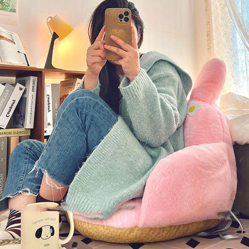 Χαριτωμένο μαξιλάρι καρέκλας coolomi φοιτητικό κοιτώνα Yugui μαξιλάρι πλάτης σκύλου ενσωματωμένο μαξιλάρι πλάτης τεμπέλη καναπέ μαλακό