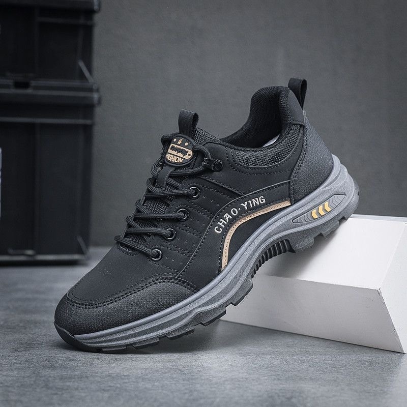 Ανδρικά παπούτσια με μαλακό πάτο και αντιολισθητικό πάτο 2024 φθινόπωρο και χειμώνα νέα αθλητικά παπούτσια ανθεκτικά στη φθορά αδιάβροχα παπούτσια ταξιδιού υπαίθρια παπούτσια ορειβασίας για προστασία από την εργασία