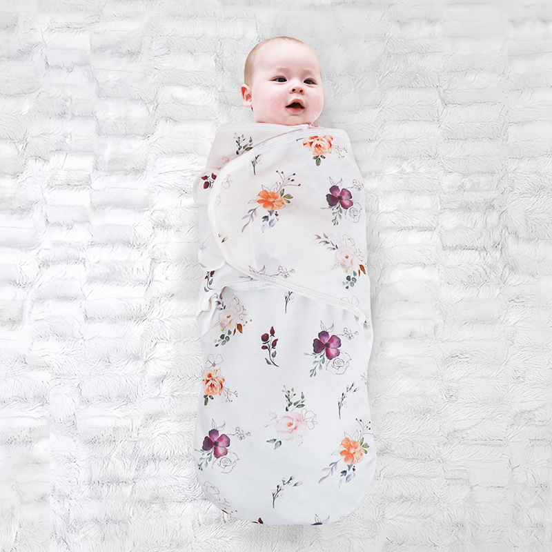 Pătură din bumbac pur pentru nou-născuți, de primăvară și de vară, respirabilă, anti-sărituri, înfășat, prosop, pătură pentru copii
