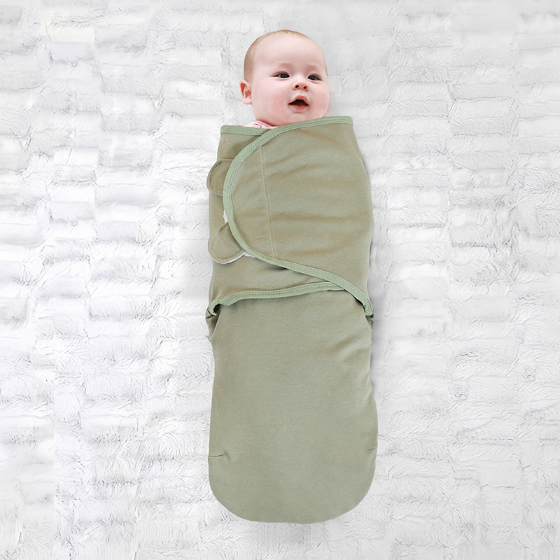 Pătură din bumbac pur pentru nou-născuți, de primăvară și de vară, respirabilă, anti-sărituri, înfășat, prosop, pătură pentru copii