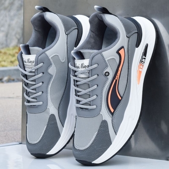 Pantofi sport pentru bărbați, pantofi de călătorie de primăvară și de vară, pantofi de alergare ușori și respirabili, cu talpă moale, plasă, suprafață, adidași transfrontalieri