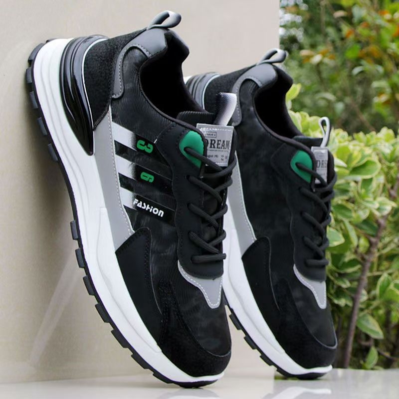 Pantofi sport pentru bărbați, pantofi de călătorie de primăvară și de vară, pantofi de alergare ușori și respirabili, cu talpă moale, plasă, suprafață, adidași transfrontalieri