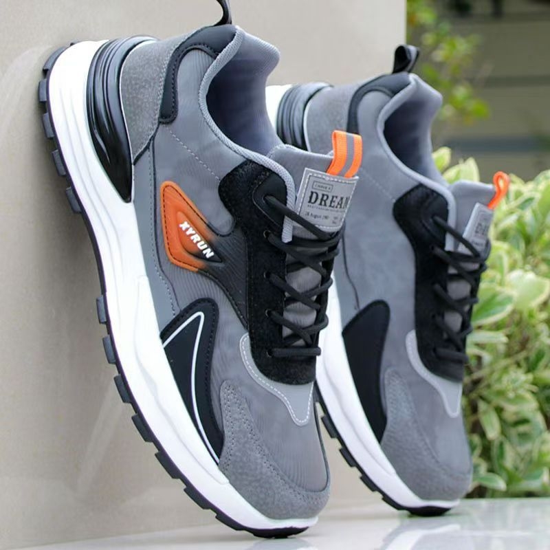 Pantofi sport pentru bărbați, pantofi de călătorie de primăvară și de vară, pantofi de alergare ușori și respirabili, cu talpă moale, plasă, suprafață, adidași transfrontalieri