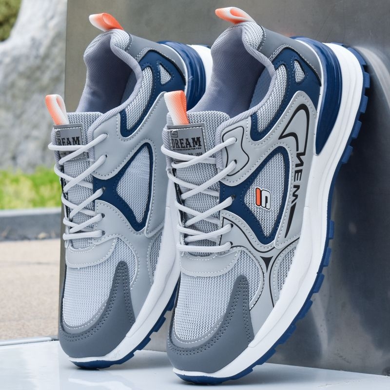 Pantofi sport pentru bărbați, pantofi de călătorie de primăvară și de vară, pantofi de alergare ușori și respirabili, cu talpă moale, plasă, suprafață, adidași transfrontalieri