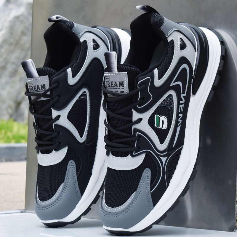 Pantofi sport pentru bărbați, pantofi de călătorie de primăvară și de vară, pantofi de alergare ușori și respirabili, cu talpă moale, plasă, suprafață, adidași transfrontalieri