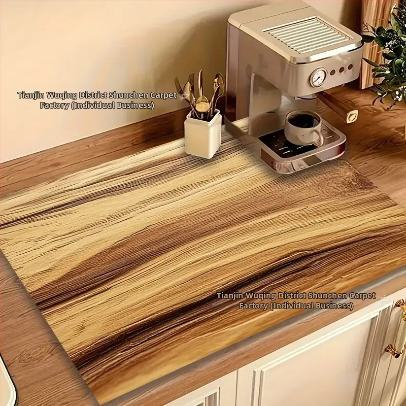 Határokon átnyúló Temu retró stílusú kovaalga iszap leeresztő párna nedvszívó kávéfőző párna konyhai párna Amazon dropshipping szigetelőpárna