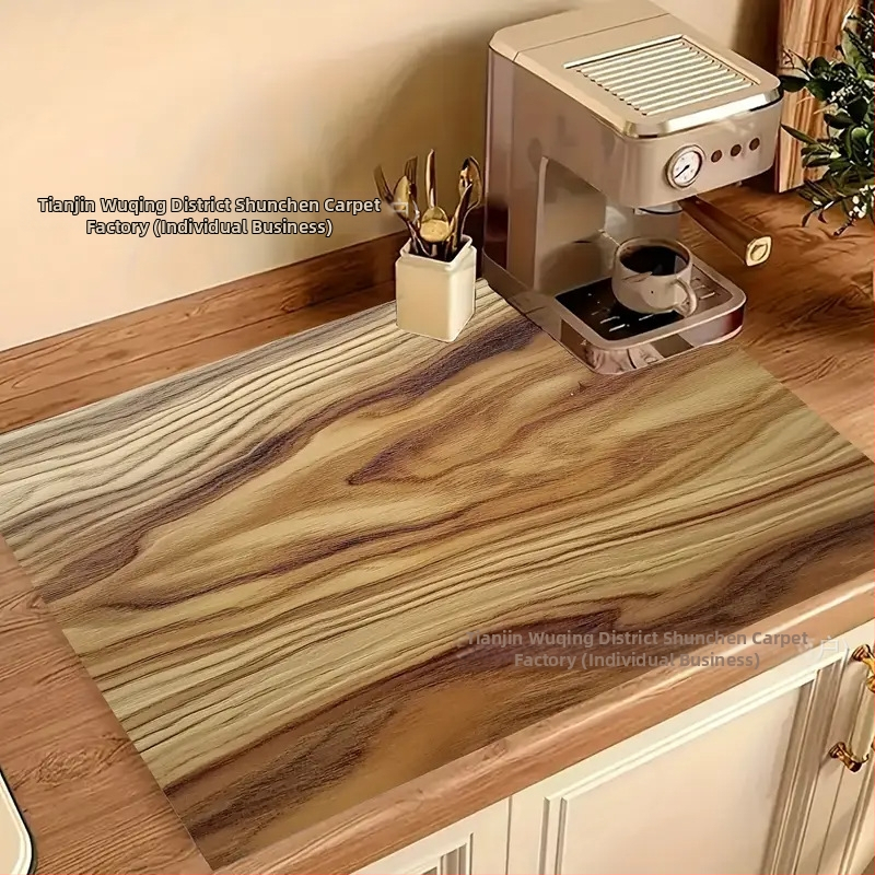 Határokon átnyúló Temu retró stílusú kovaalga iszap leeresztő párna nedvszívó kávéfőző párna konyhai párna Amazon dropshipping szigetelőpárna