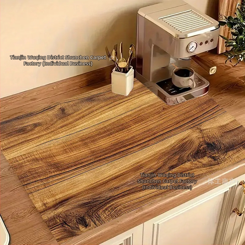 Határokon átnyúló Temu retró stílusú kovaalga iszap leeresztő párna nedvszívó kávéfőző párna konyhai párna Amazon dropshipping szigetelőpárna