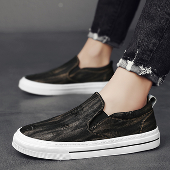 Ευρωπαϊκά Ανδρικά Παπούτσια Live Spring Υψηλής Ποιότητας, Casual Slip-On, Μοντέρνα, Φοιτητικά, Πολυχρηστικά, Παπούτσια Μπαμπά με Χοντρή Σόλα που Αυξάνουν το Ύψος